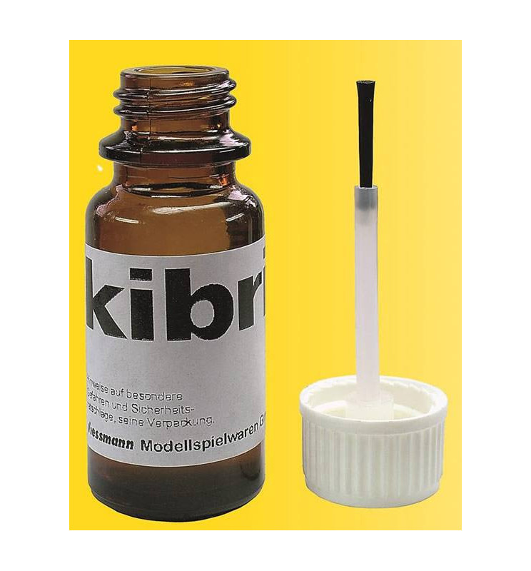 Kibri 39996 - Plastic glue liquid with brush, 80 g
