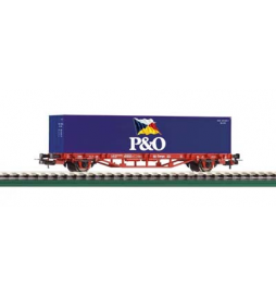 Wagon Towarowy  Platf. z konten. P&O DB-Cargo V - Piko 57706