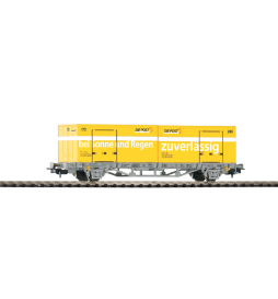 Wagon Towarowy  Platf.z kontenerowy  2x20' SBB-CFF Post V - Piko 96042