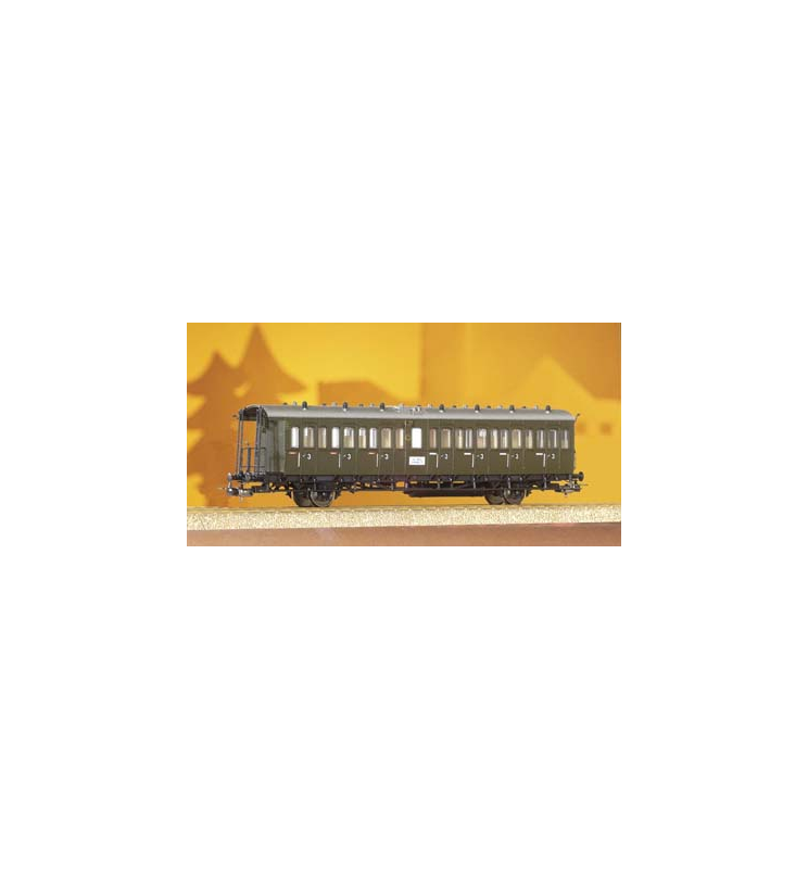 Wagon Sachsenwg. DRG II 3.Kl. Csa11 - Piko 53141