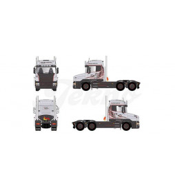 Herpa 80469754 - TBP Scania Hauber 6x4Zgm"Silve