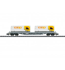 Trix 15937 - Flat Car with Containers