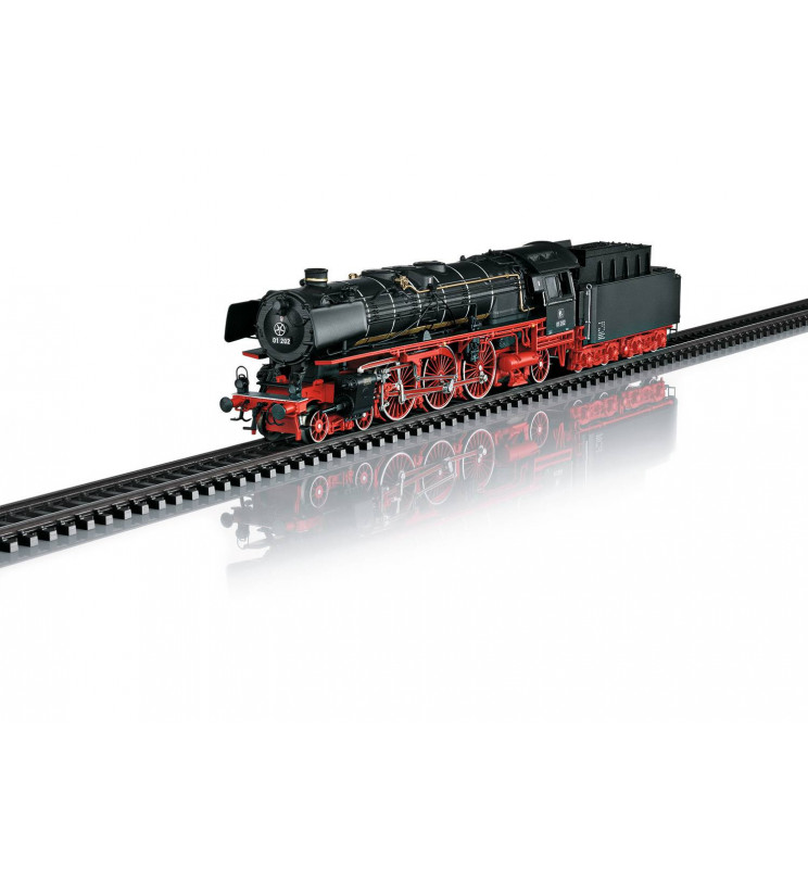 Trix 22035 - Express Steam Locomotive with a Tender, Road Number 01 202