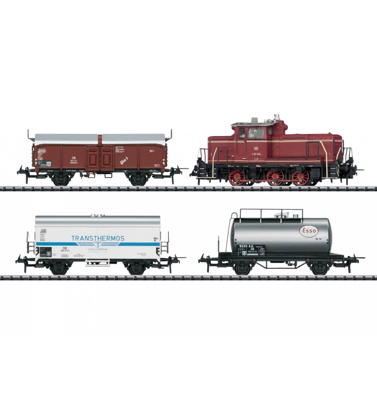 Trix 31181 - German Federal Railroad Transfer Freight Train Train Set