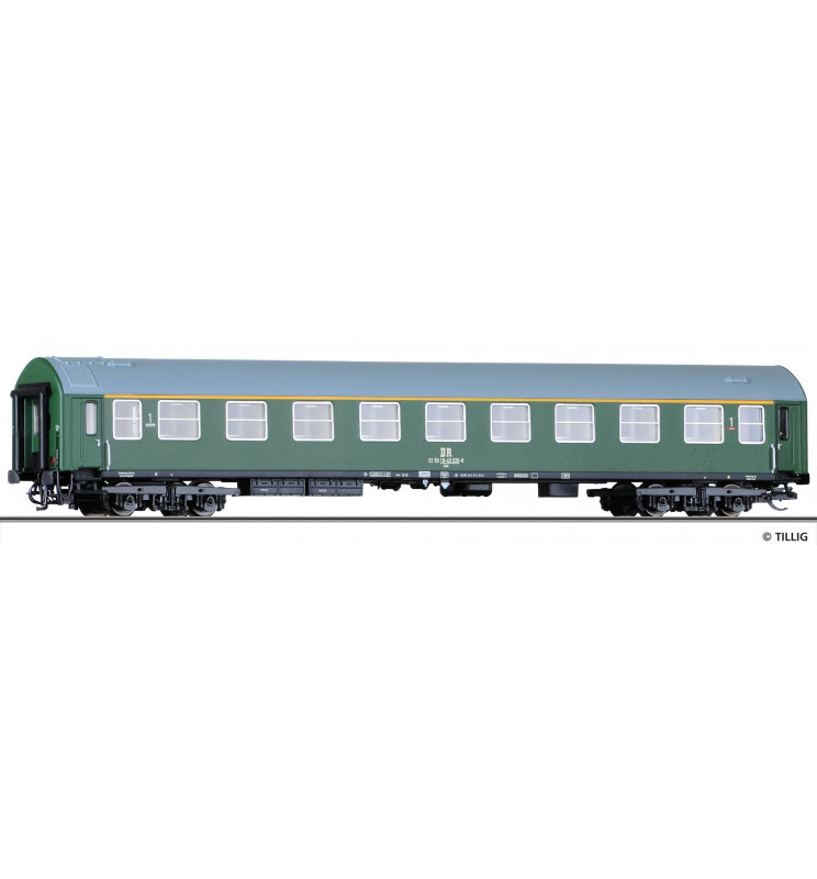 Tillig H0 74911 - 1st class passenger coach Am, type Y, of the DR, Ep. IV -NEW-