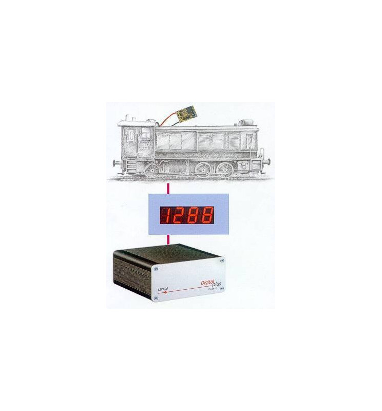 Lenz 15120 - LRC120 Address- and Displaymodule for locomotive