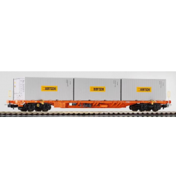 Wagon Towarowy Platforma, Sgnss Container Wascosa VI - Piko 54680