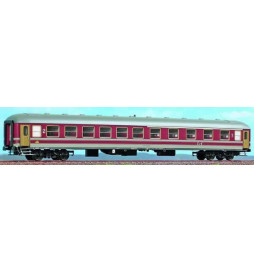 ACME AC50746 - 1st + 2nd class coach, type X, international trains, FS, EP.V, livery beige + deep red