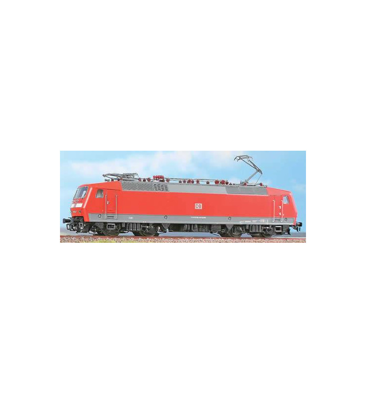 ACME AC60376 - Electric Locomotive 120 141 of the DB, actual status, with small stairs and four front handrails.