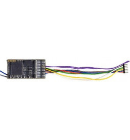 Dekoder jazdy i dźwięku MX645F (3W) DCC NEM651 6-pin z przewodami