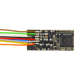 Dekoder jazdy i oświetlenia Zimo MX623 DCC 9-kabli
