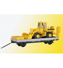 Kibri 16308 - Przyczepa do drezyny ROBEL 55.54 z ładowarką, H0