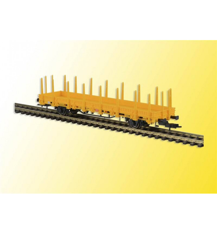 Kibri 16200 - H0 Wagon platforma żółta