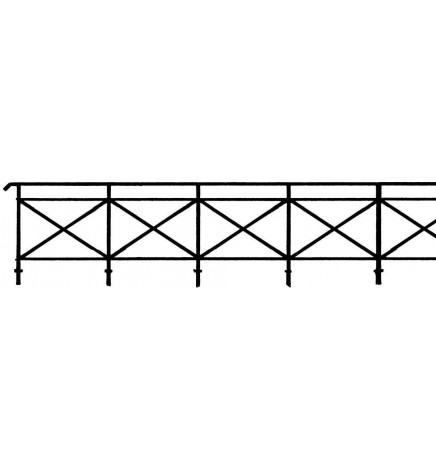 Weinert 3251 - Balustrada na mosty i wiadukty H0