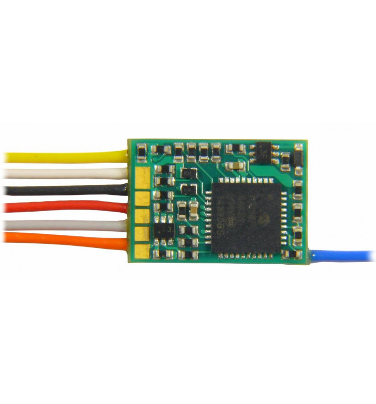 Dekoder jazdy i oświetlenia Zimo MX617 DCC 9-kabli