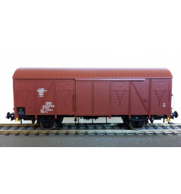 Rivarossi HRS6437 - Dwuosiowy wagon kryty PKP typu 223K/1, serii Gkks-tx, ep. IVc
