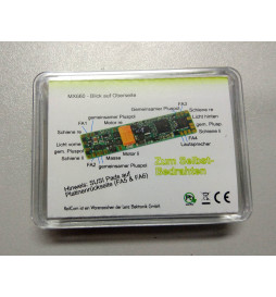 Dekoder jazdy i dźwięku Zimo MX660 (1W) DCC bez kabli