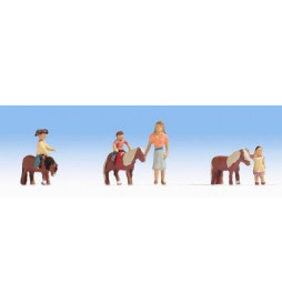 Noch 15635 - Jazda na kucykach, skala H0