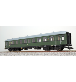 Pullman (ESU) 36121 - Wagon pasażerski G36, H0, DR B4ü, zielony, Ep III, DC
