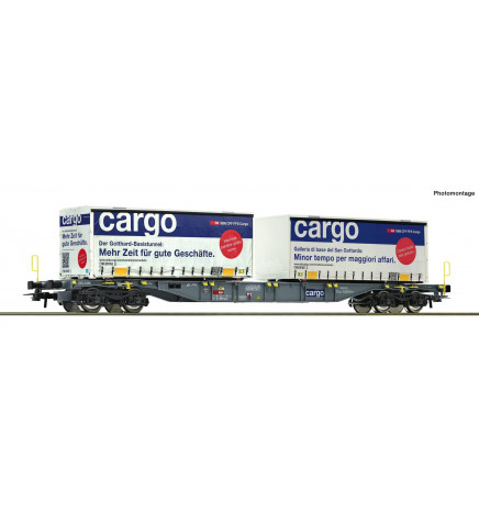 Roco 76622 - Wagon kontenerowy SBB