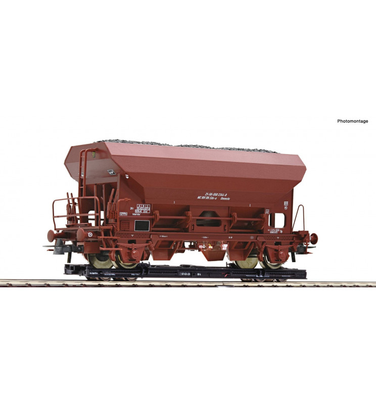 Roco 34574 - Roll wagon and goods wagon
