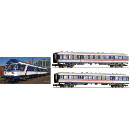 Fleischmann 881903 - 3 piece set „National Express“ NX Rail