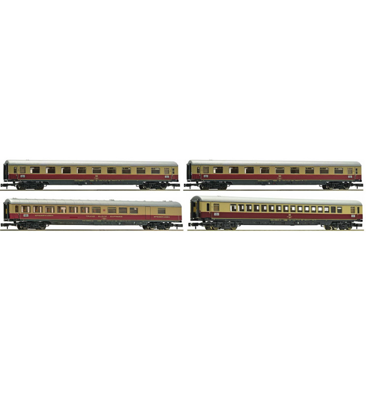 Fleischmann 881905 - 4 piece set passenger train TEE 22/23 „Van Beethoven“ DB