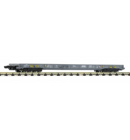Fleischmann 827108 - 8-axle low-floor wagon for the transportation of lorries and semitrailers HUPAC