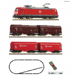 Fleischmann 931885 - z21®start Digital starter set with electric locomotive class 185.1 and goods train DB AG