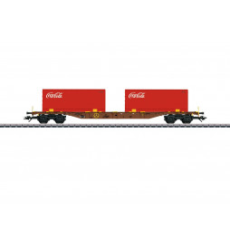 Marklin 047434 - Type Sgns Container Transport Car
