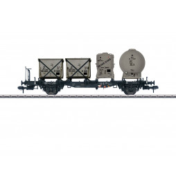 Marklin 058557 - Type Lbs 584 Container Transport Car