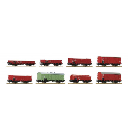 Roco 44001 - Set: Güterwagen, CSD