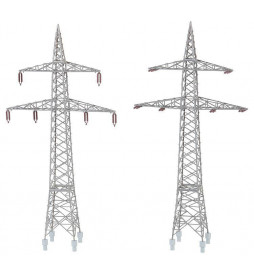 Faller 130898 - 2 słupy wysokiego napięcia (100 kV)