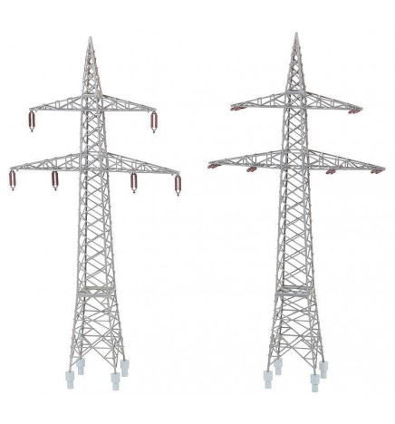 Faller 130898 - 2 słupy wysokiego napięcia (100 kV)