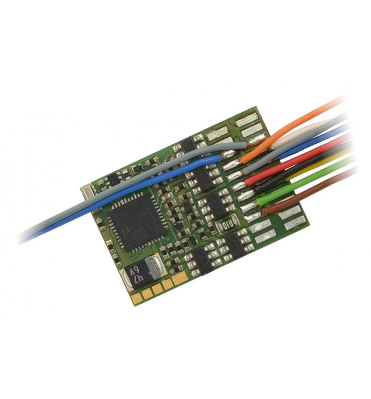 Dekoder jazdy i oświetlenia Zimo MX633P22 (3W) DCC PluX 22-pin