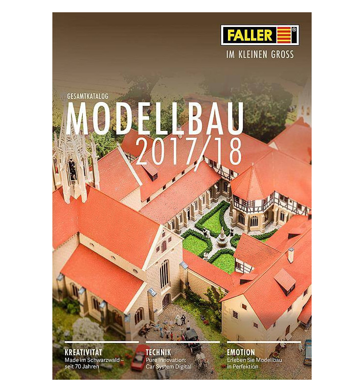 Faller Katalog 2017/2018, angielski - Faller 190906GB