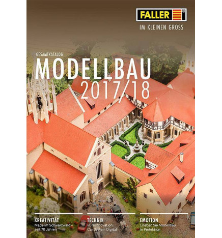 Faller Katalog 2017/2018, niemiecki - Faller 190906