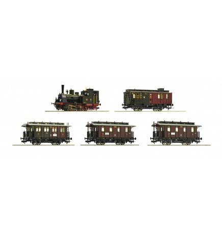 Roco 61476 - Steam locomotive T3 and passenger cars