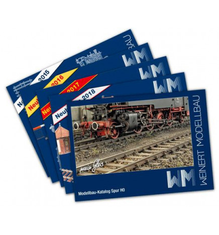 Weinert 0001 - Katalog główny Weinert 2014 + zestaw broszur z nowościami 2015-2019