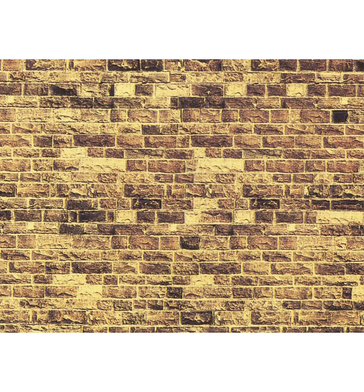 Noch 57750 - Mur z żółtej cegły, 64x15cm