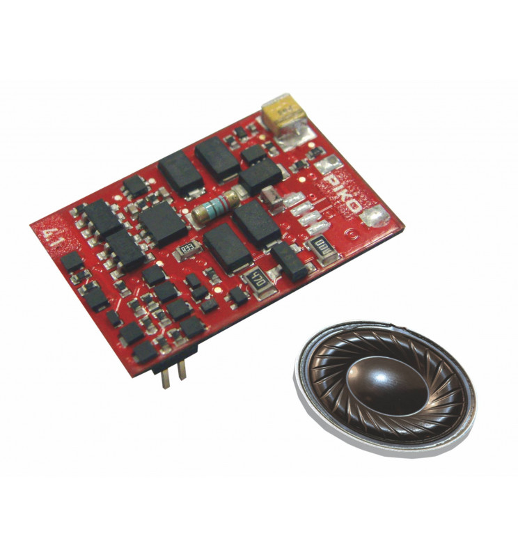 Piko 56438 - PIKO oryginalny dekoder dźwiękowy DCC do ST44 PKP PluX22 z głośnikiem