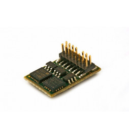 Dekoder DCC/SX/MM jazdy i oświeltenia D&H DH16A-4 PluX16 16-pin