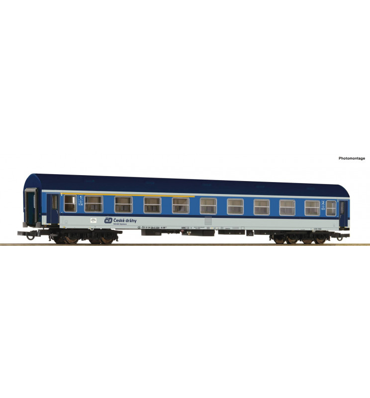 Roco 64861 - Wagon pasażerski 1/2 klasy Y/B 70, CD