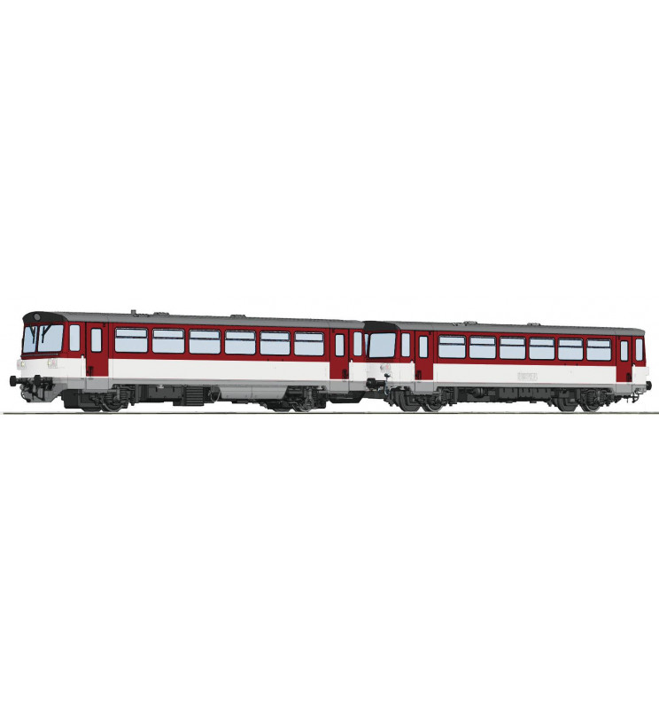 Roco 70382 - Diesel railcar class 810 with trailer