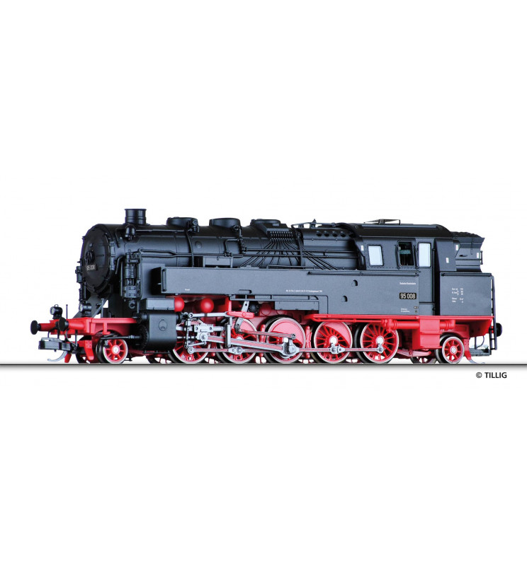 Tillig TT 03013 - Steam locomotive class 95 of the DB, Ep. III