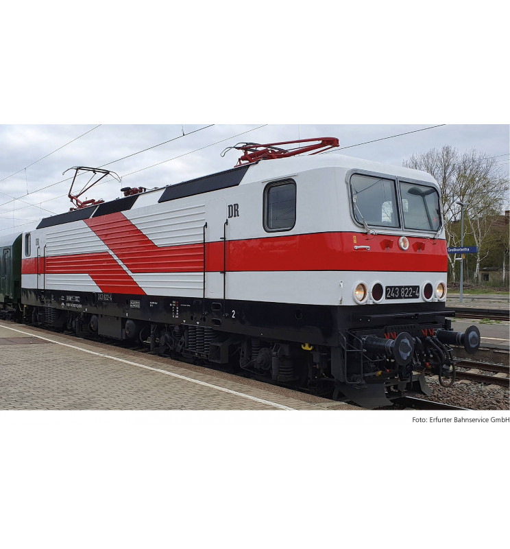 Tillig TT 04343 - Electric locomotive 243 822-4 of the Erfurter Bahnservice GmbH, Ep. VI