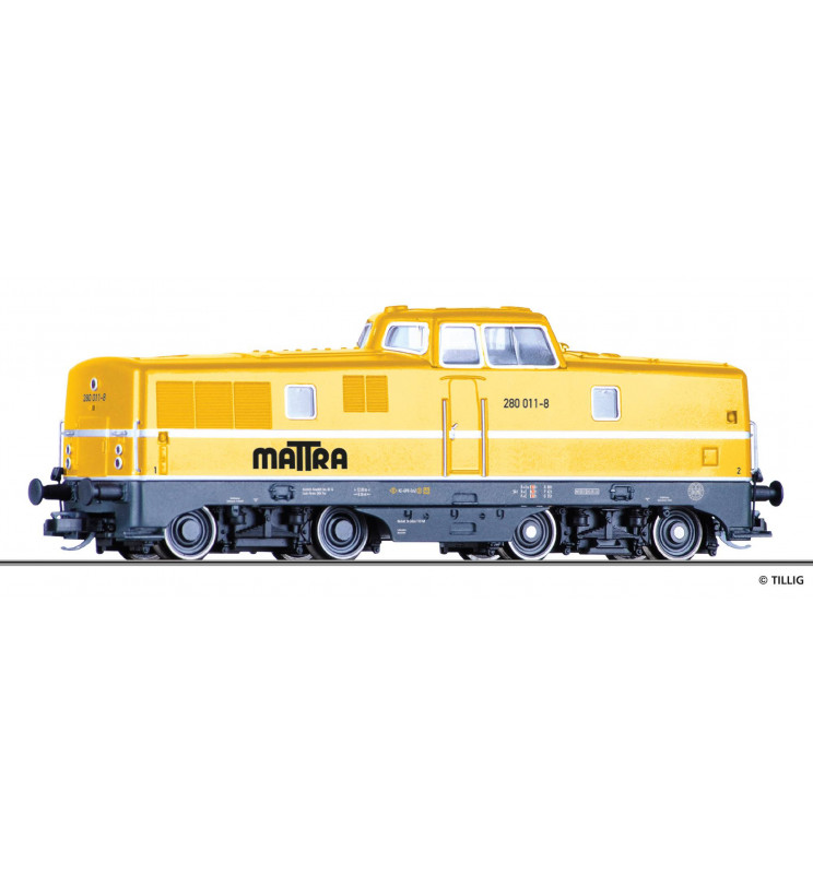 Tillig TT 04802 - Diesel locomotive class 280 MATTRA, Ep. VI