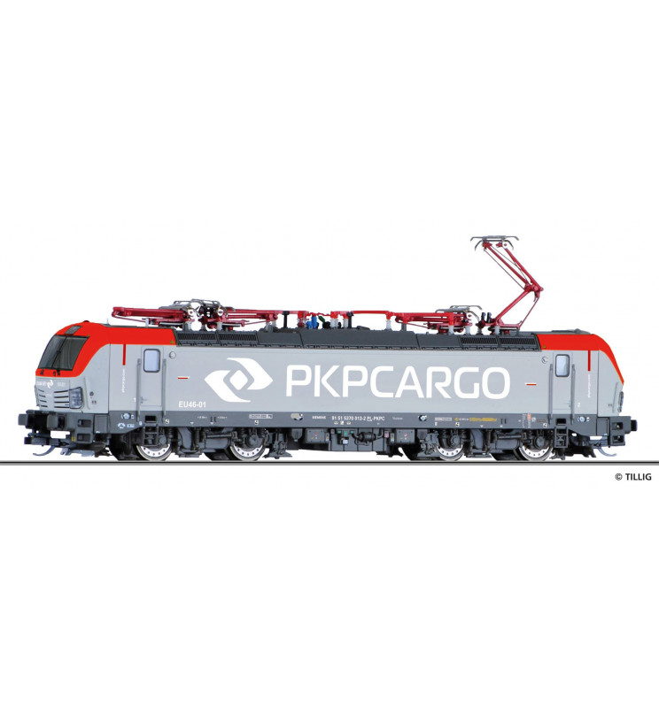 Tillig TT 04828 - Electric locomotive class 370 of the PKP Cargo, Ep.VI