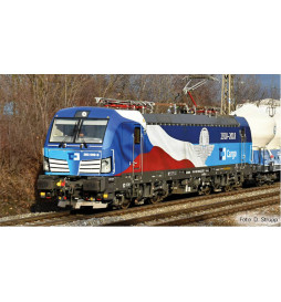 Tillig TT 04832 - Electric locomotive 383 009-8 „100 years Czech republic“ of the ČD Cargo, Ep. VI