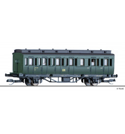 Tillig TT 13154 - 2nd class passenger coach of the DR, Ep. III, H0